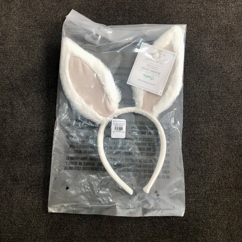 Pottery Barn Bunny Ears White